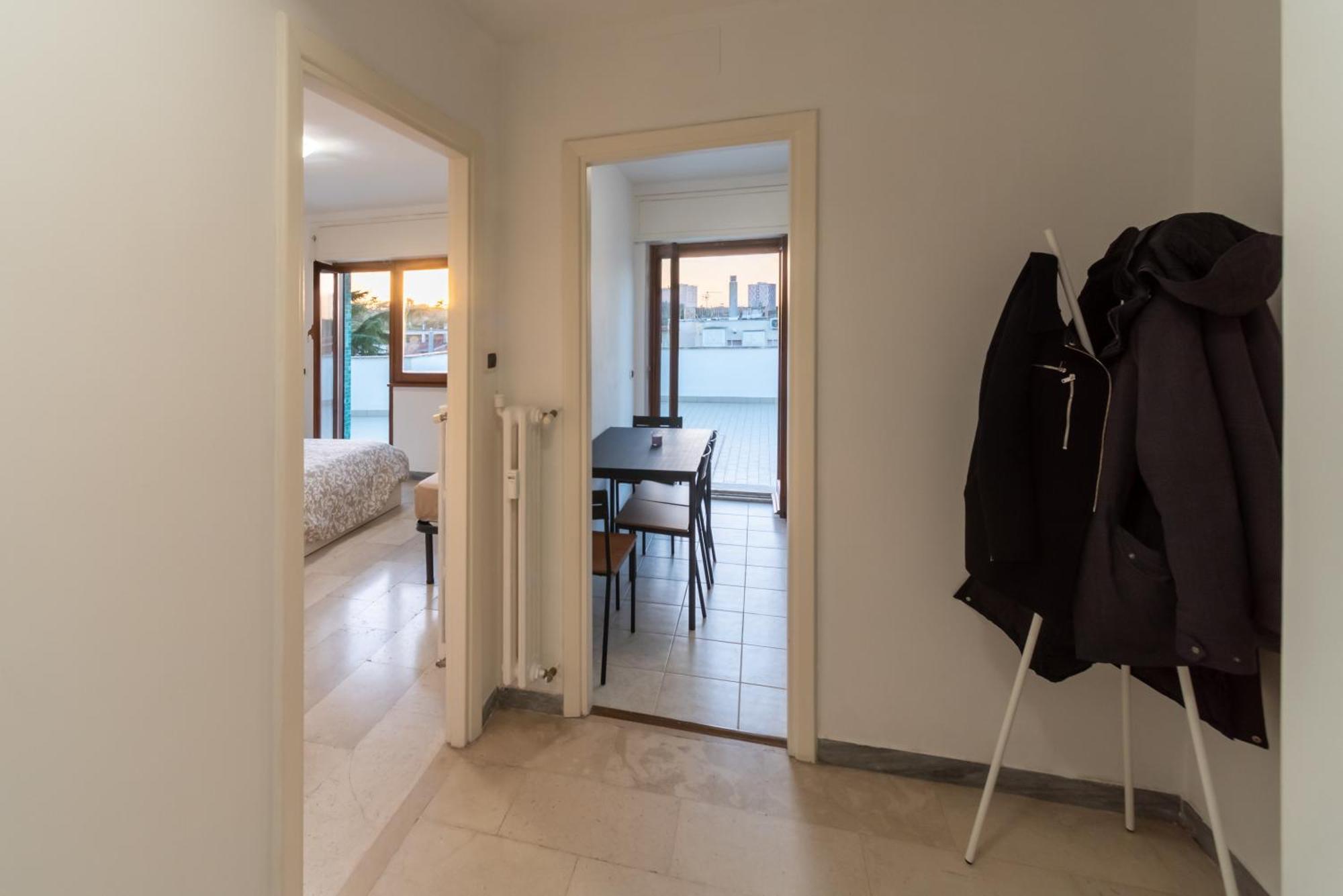 Eur - Penthouse Leilighet Roma Eksteriør bilde